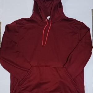Sudadera Deportiva para Adulto Color Vino con Gorro – Talla Mediana